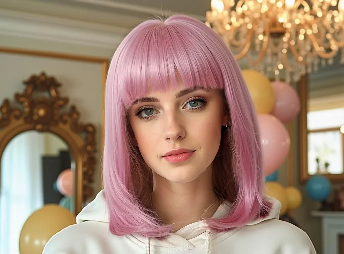 Pink hair Pink hair